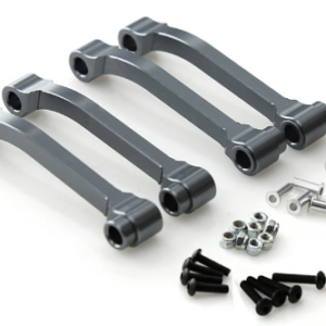 Aluminum Rocker Arm and Frame Mount Set Compatible with Tamiya 1/14 Tractor Truck