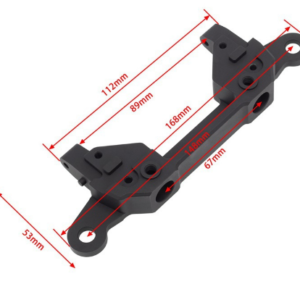 Front and Rear Bumper Mount Set Variant Compatible with Axial SCX6 Jeep JLU