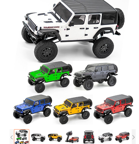 1/24 Scale Hard Body RC Crawler Vehicle