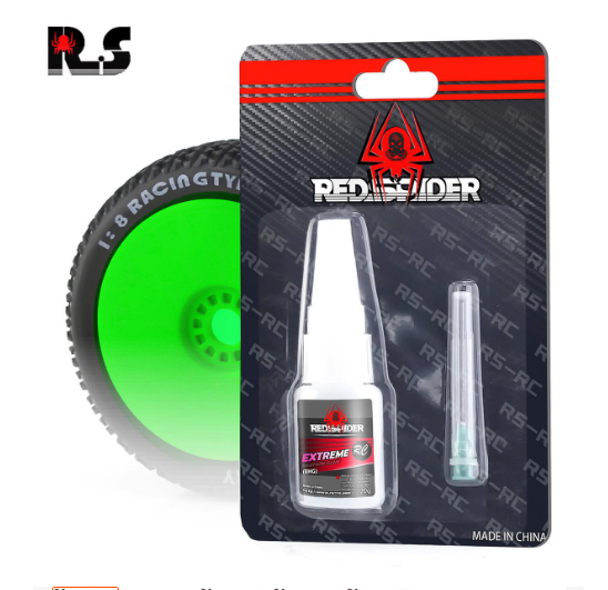 Flexible Tire Glue for RC Road Off-Road and Truck Tires R124