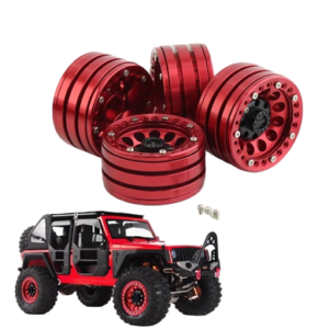 1.9 Inch Aluminum Beadlock Wheel Set BL01 for Wraith Compatible Crawlers