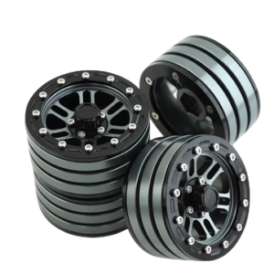 1.9 Inch Aluminum Beadlock Wheel Set BL02 for Wraith Compatible Crawlers