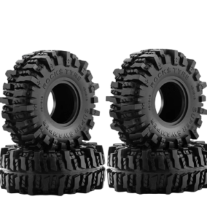 1.9 Inch Crawler Tire Set R142 for TRX-4 / D90 / Axial Compatible Models