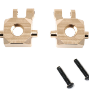 Brass Steering Knuckle Weight Set Compatible with Traxxas TRX-4M