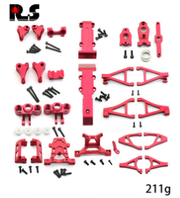 Full Aluminum Upgrade Kit Compatible with Traxxas 1/16 E-Revo / Slash / Summit