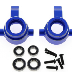 Aluminum Steering Knuckle Set with Bearings Compatible with Traxxas Sledge