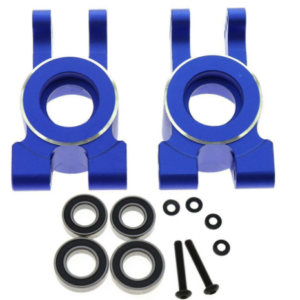 Aluminum Rear Hub Carrier Set with Bearings Compatible with Traxxas Sledge