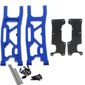 Aluminum Front Suspension Arm Set Compatible with Traxxas Sledge