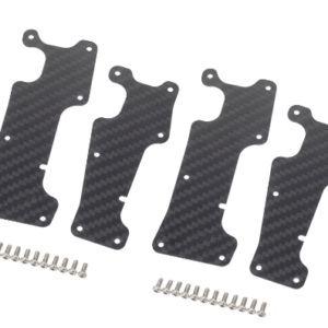 Carbon Fiber Suspension Arm Guard Set Compatible with Traxxas Sledge