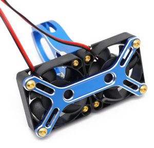 Motor Heat Sink with Dual High-Speed Fans Compatible with X-Maxx / ARRMA 1/5