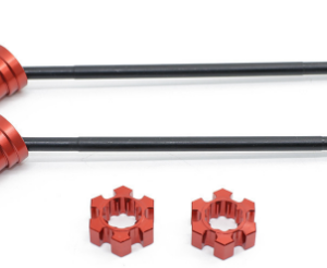 Hardened CVD Drive Shaft Wheel Axle Set Compatible with Traxxas X-Maxx