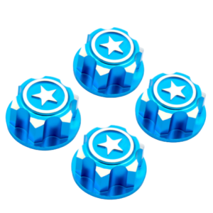 17mm Anti-Slip Wheel Nut Set Compatible with Traxxas X-Maxx / Summit