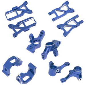 Full Aluminum Upgrade Kit Compatible with Traxxas 4-Tec 2.0 / 3.0 C8