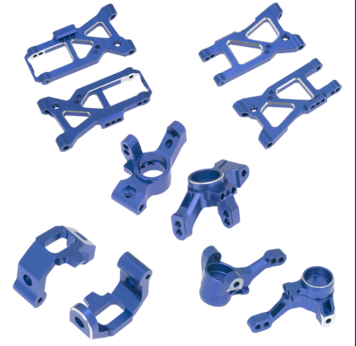 Full Aluminum Upgrade Kit Compatible with Traxxas 4-Tec 2.0 / 3.0 C8