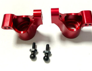 Aluminum Rear Hub Carrier Set Compatible with LaTrax Teton 1/18