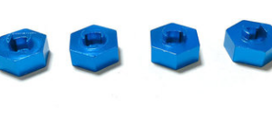 Aluminum Wheel Hex Coupler Set Compatible with LaTrax Teton 1/18